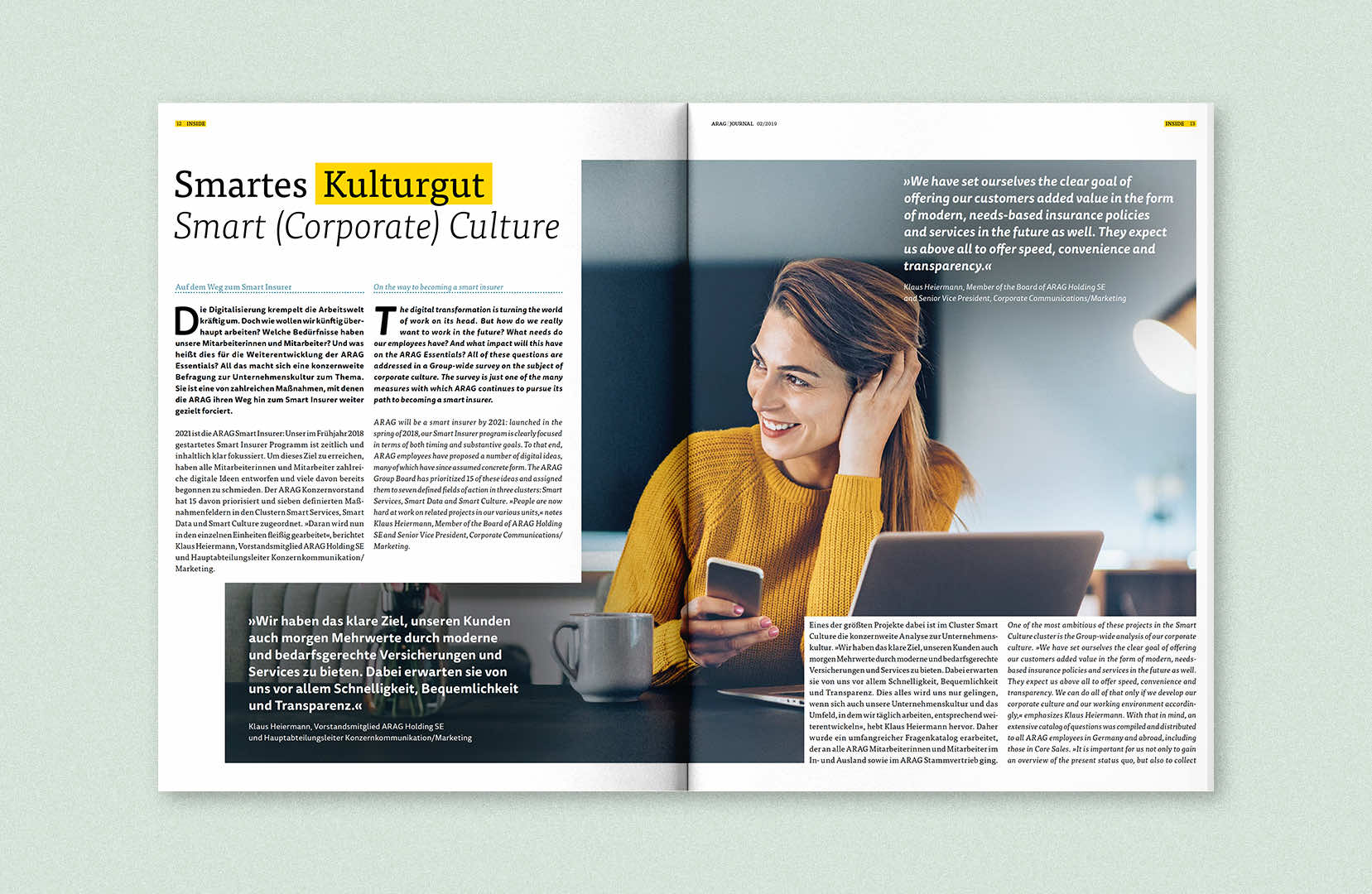 ARAG Journal – Das Konzernmagazin